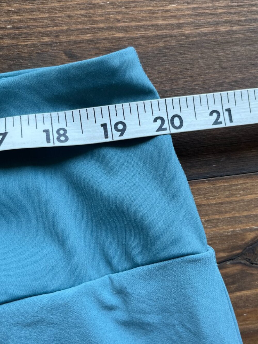 Halara Skort Sz 2X Breezeful Teal Blue Flowy Athletic High Low Skirt Shorts NWT - Picture 10 of 12